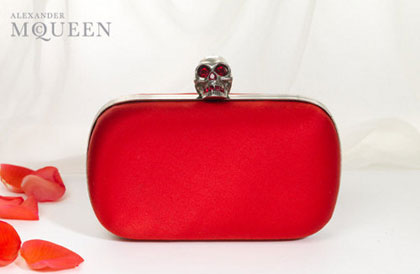 Alexander McQueen Skull Clutch