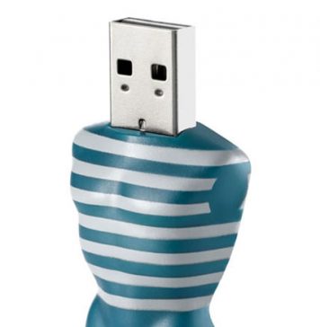 Male Torso Flash Drive by Jean Paul Gaultier for Valentine's Day