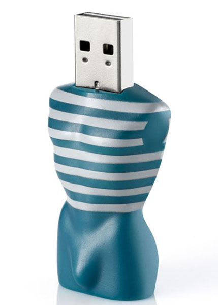 Gaultier Male Torso Flash Drive