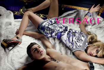 Georgia Jagger 2010 Spring Versace