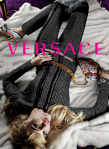 Georgia Jagger 2010 Versace