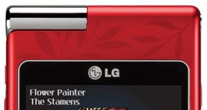 LG Lotus Elite Cool and Flashy Red