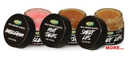Lush Lip Scrubs