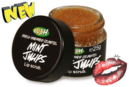 Lush Mint Julips Lip Scrub