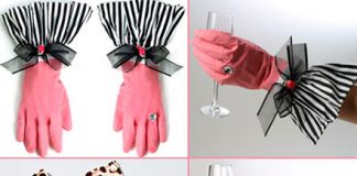 Bow Rubber Gloves, Stylish or Bad Taste?