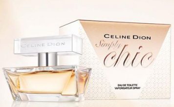 Celine Dion Released New Fragrance Simply Chic