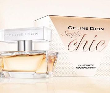 Celine Dion Released New Fragrance Simply Chic