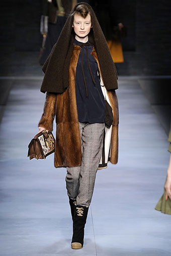 Fendi Furs Collection Milan Fashion Week