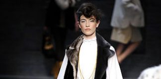 Furs from Karl Lagerfeld for Fendi