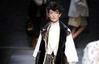 Furs from Karl Lagerfeld for Fendi