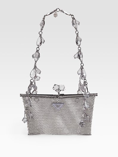 Prada Rete Metal Evening Bag