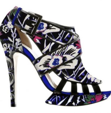 Print Shoes by Nicholas Kirkwood for Liberty of London