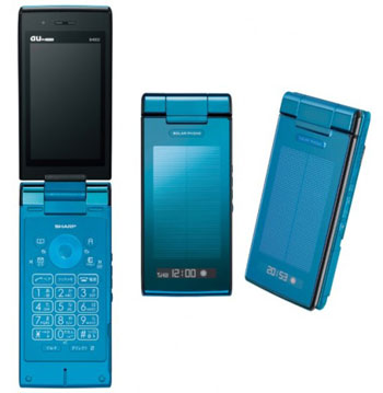 Sharp’s New Cell Phone Gets Power from the Sun