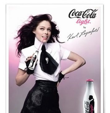 Coco Rocha Stars in Ads for Karl Lagerfeld's Coca Cola