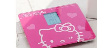 Weighing More Pleasant with Hello Kitty Weighing Scale