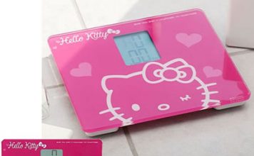 Weighing More Pleasant with Hello Kitty Weighing Scale