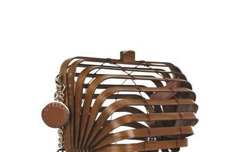 Stella McCartney Accordion Clutch Bag
