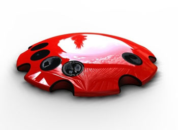 A Saucerlike One-Hand Five-Finger Keyboard