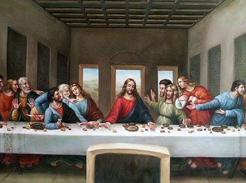 The Last Supper Increased with the Passing of Time