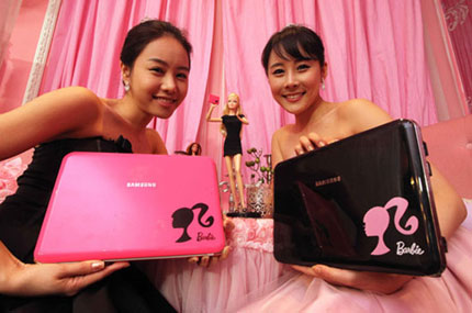 Barbie-Targeted Samsung Laptop – X170