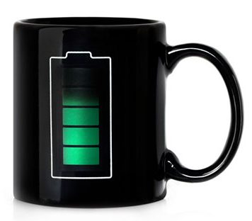 A Mug to Tell You the Time to Drink