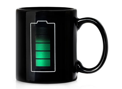 Mug with a Temperature Sensor