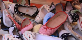 Shop For Shoes In the Evening and Wear Small Heel