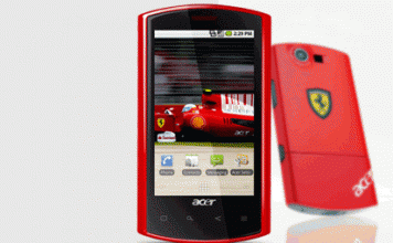 Acer Liquid E Ferrari – Bright and HiTech