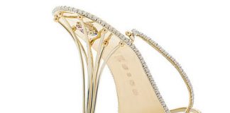 Diamond and Gold Sandals Eternal Diamond