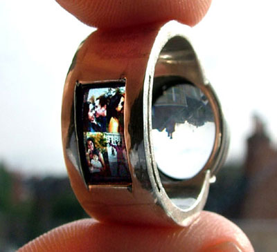 Projector wedding ring