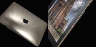 iPad Supreme Ice Edition Made With White Gold by Stuart Hughes