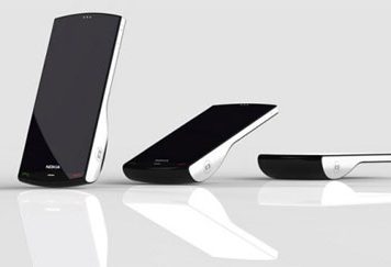 The Nokia Kinetic That Stands at Attention When Working