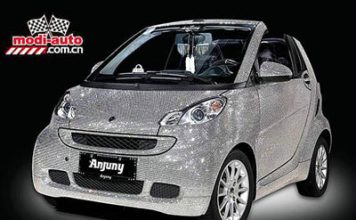 Anjuny Has a Car out for Swarovski Crystals Admirers