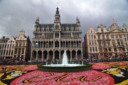 Brussels Grand Place Carpet 2010