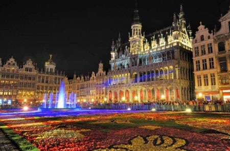 Brussels Grand Place Carpet 2010