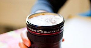 The Camera Lens Coffee Mug Can Be Taken for a Real Lens