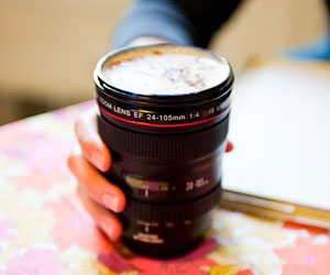 Camera Lens Coffee Mug