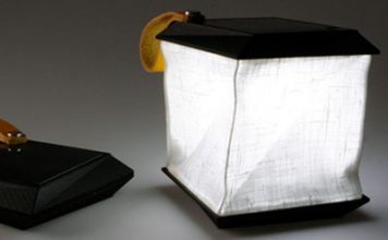 A Solar Lantern to Fit into Your Pocket
