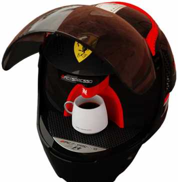 Ferrari Espresso Machine is Where Car Race Lovers Will Be Getting Their Coffee