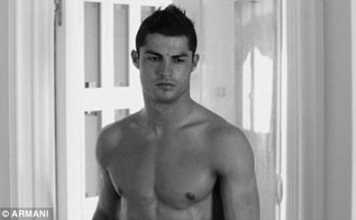 Megan Fox and Cristiano Ronaldo Almost Nude in Armani’s Ads