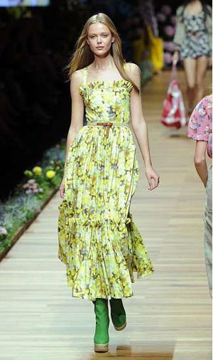 D&G “Floral” Wardrobe of Next Summer | Geniusbeauty