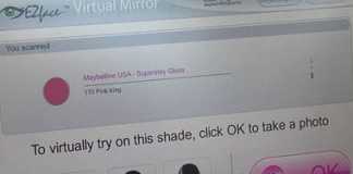 “Virtual Mirror” helps You Choose Makeup