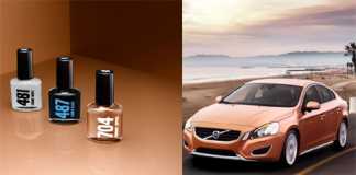 Volvo Launches Nail Polishes