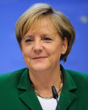 Angela Merkel is the most powerful woman 2012