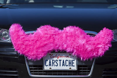 Carstache moustache for cars