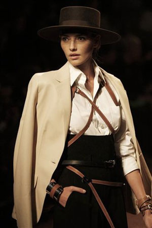 Hermes collection S-2011 by Jean Paul Gaultier