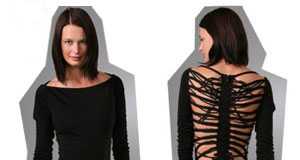 An elegant Halloween outfit from DSquared2