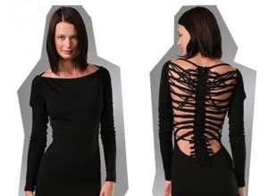 An elegant Halloween outfit from DSquared2