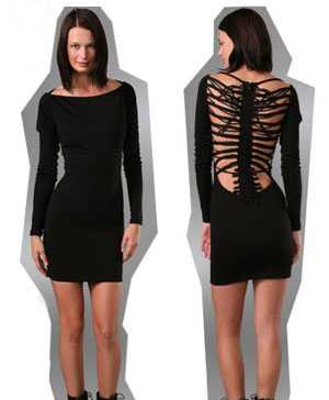 An elegant Halloween outfit from DSquared2