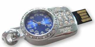 USB Flash Drive Makes a Cool Wristwatch